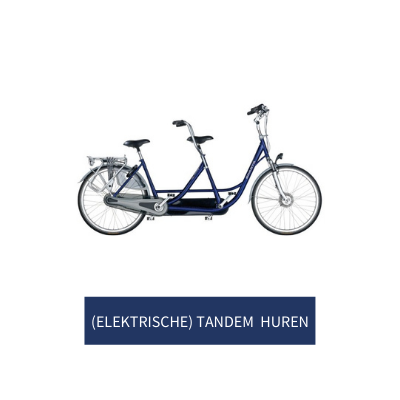 Elektrische tandem huren bij Kramer in Appelscha